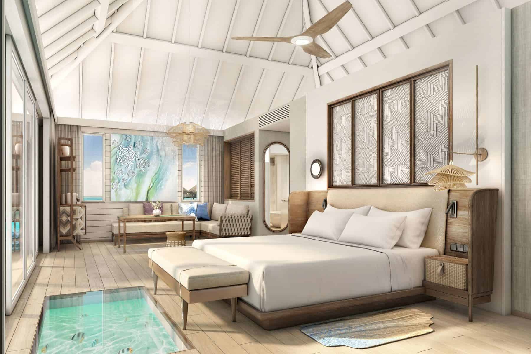 The Westin Bora Bora Resort And Spa Bed