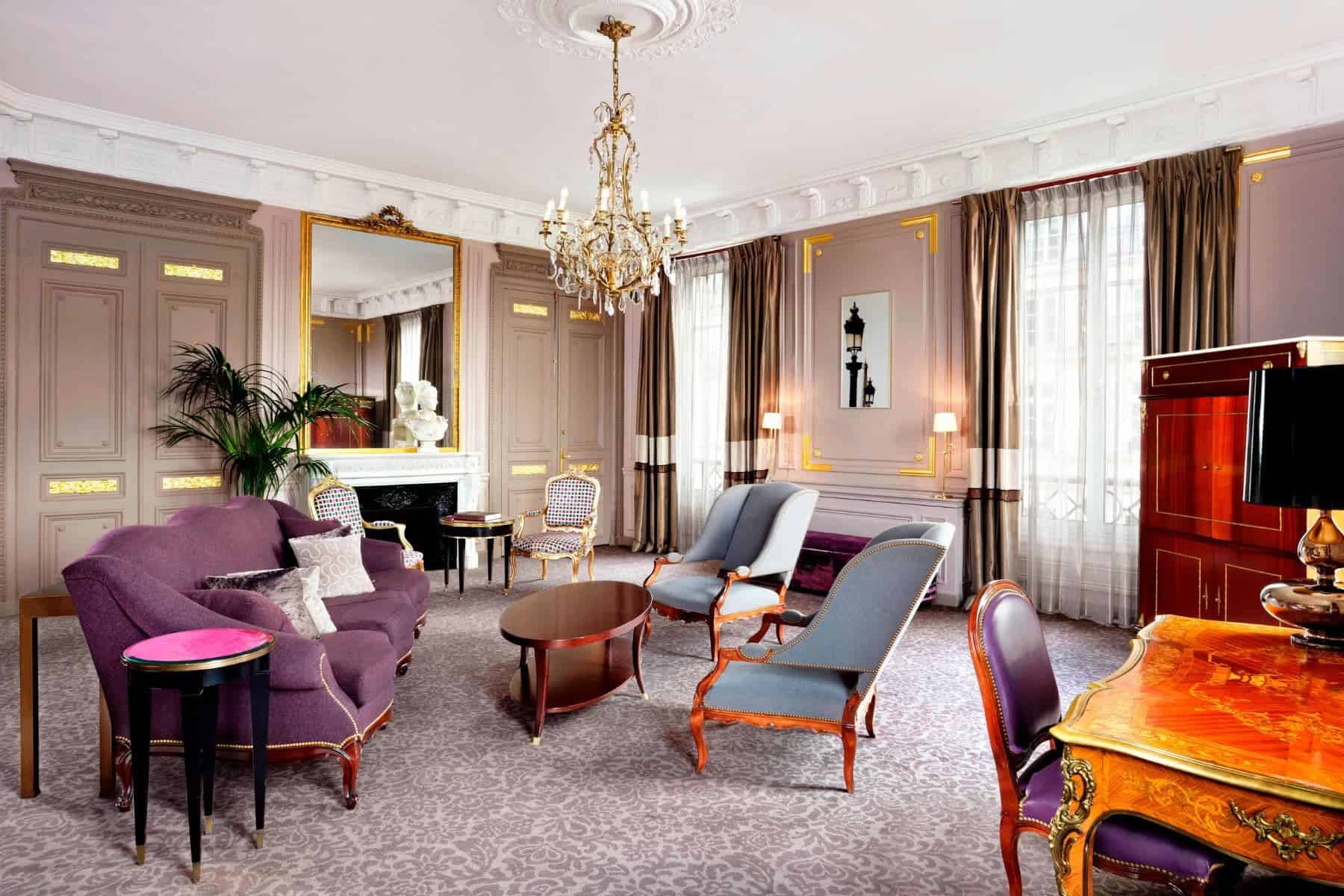 The Westin Paris Vendome Suite Livingroom