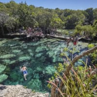 Cool Off In A Nearby Cenote
