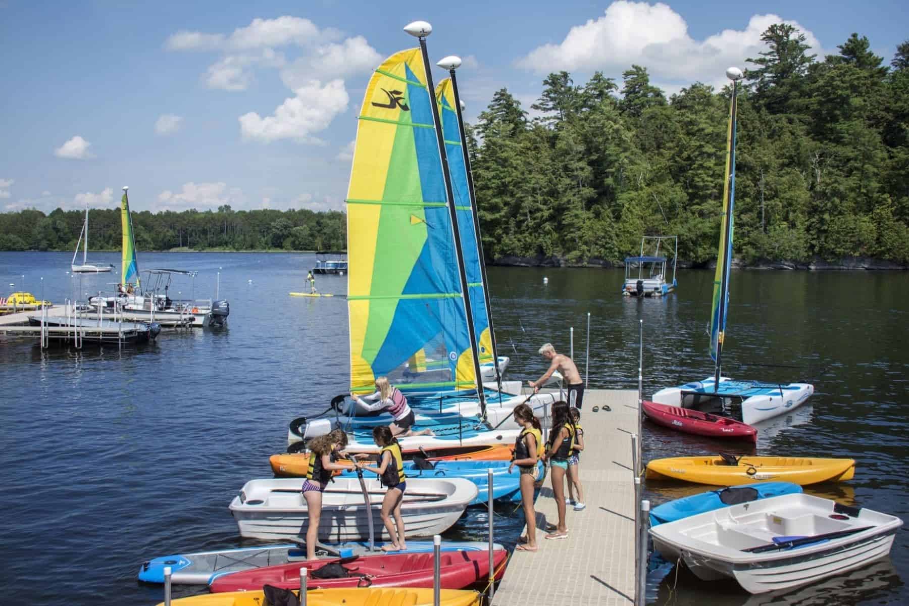 Tyler Place Family Resort Dock
