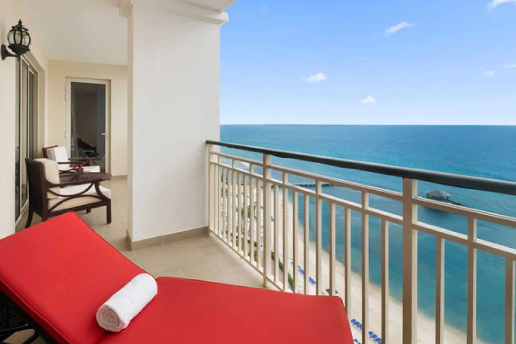 view from three bedroom butler suite