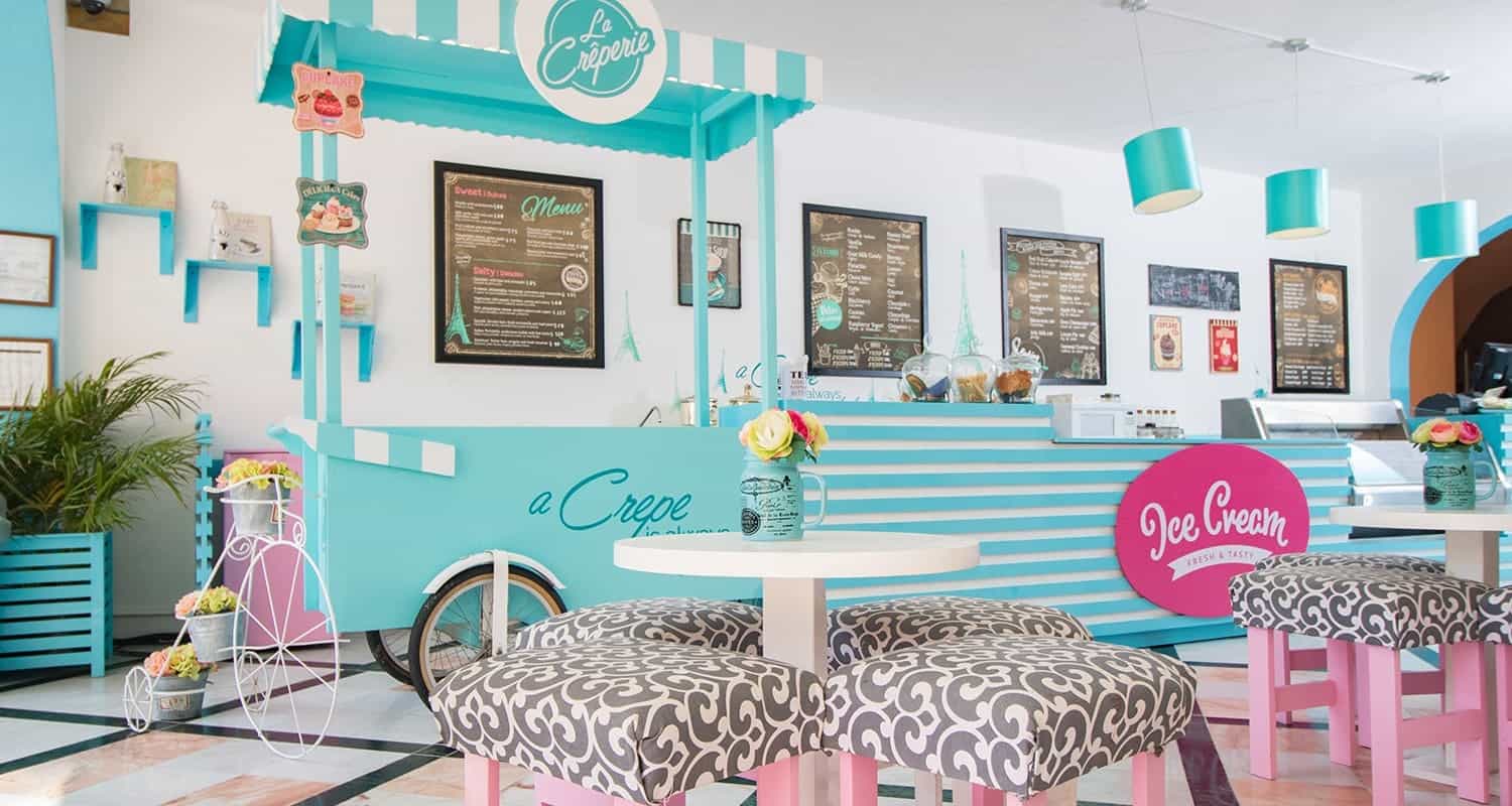 Villa Del Palmar Flamingo Beach La Creperie Ice Creams