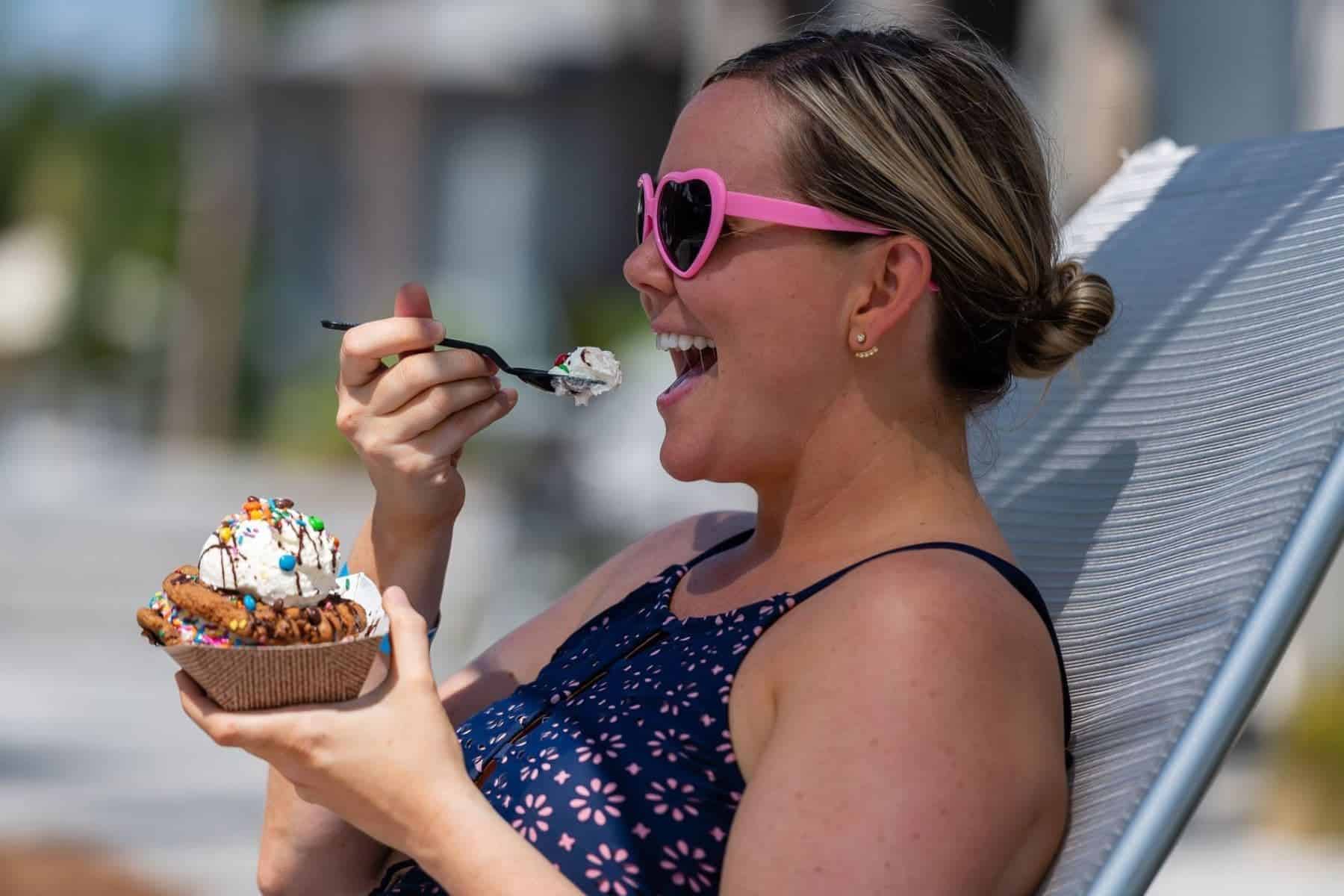 Watercolor Inn Ice Cream