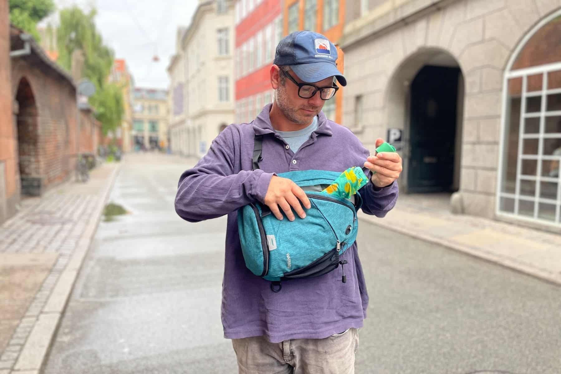 Waterfly Crossbody Sling Bag Functionality