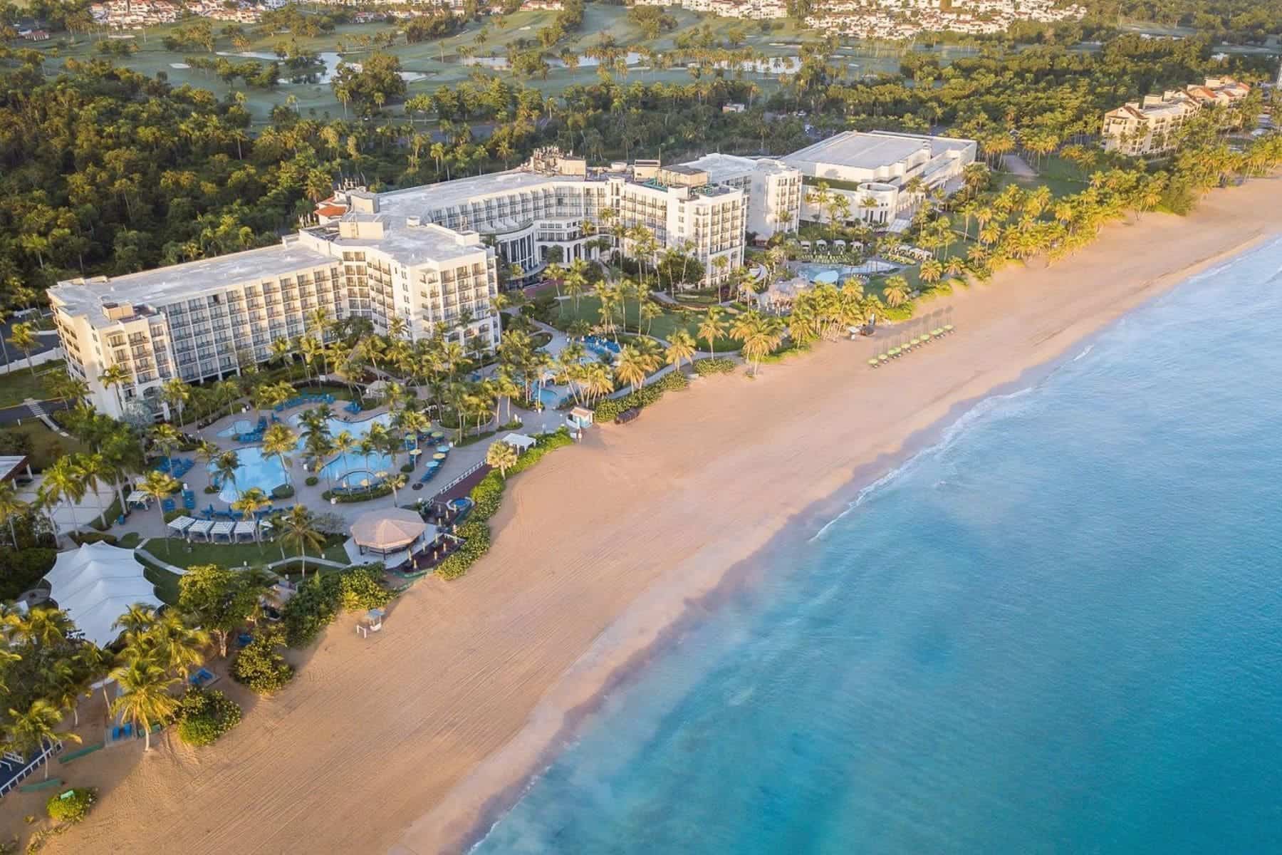 Wyndham Grand Rio Mar Puerto Rico Golf And Beach Resort Aerial