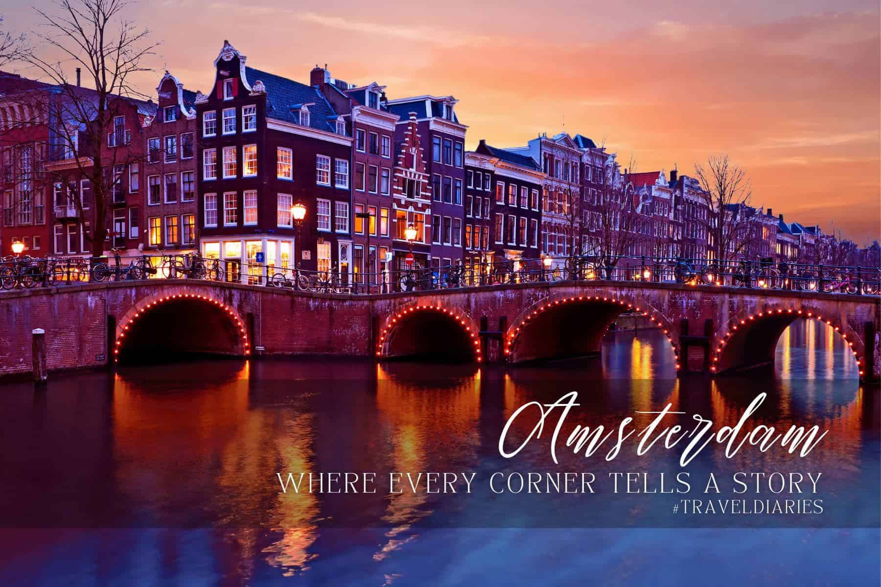 Amsterdam Captions For Instagram Corner