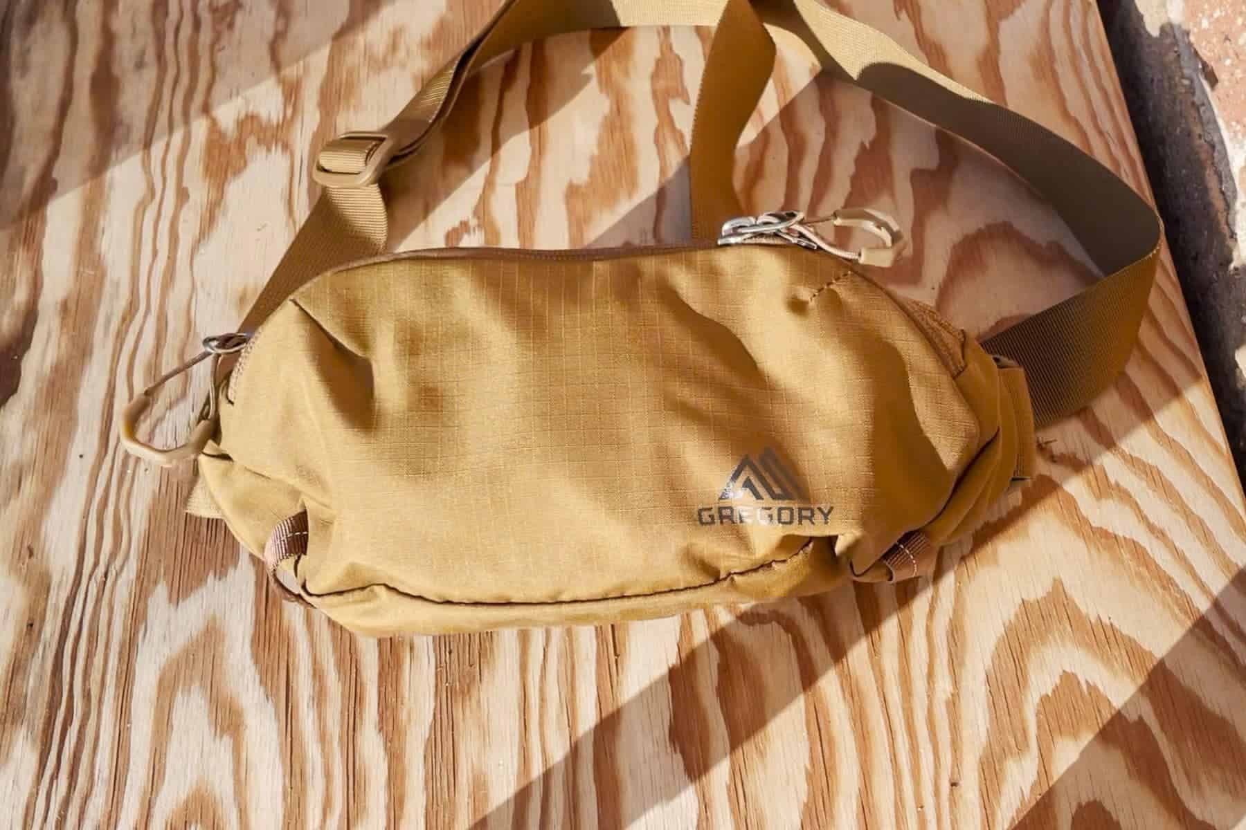 Gregory Rhune Belt Bag Flat Lay