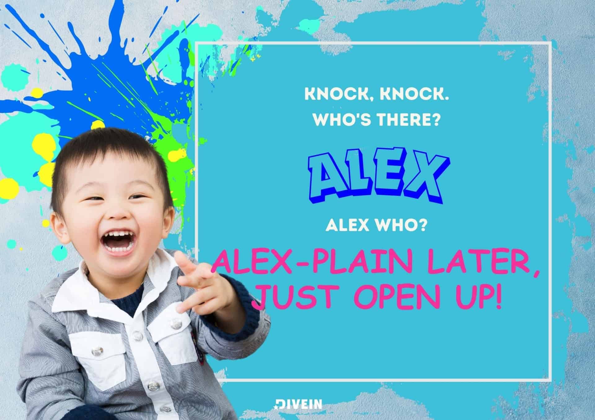 Knock Knock Jokes Alex
