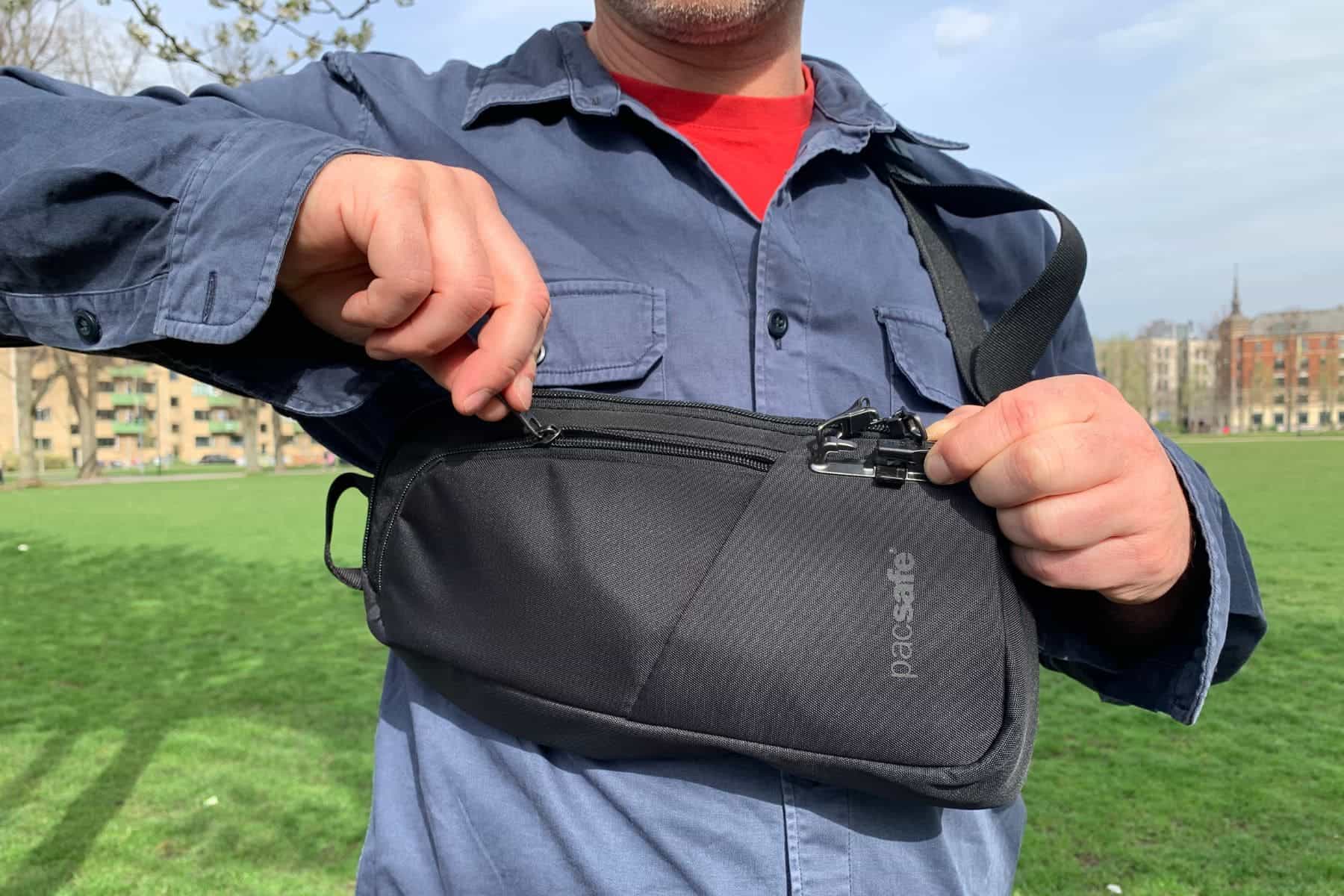 Pacsafe Vibe 150 Crossbody Sling Front