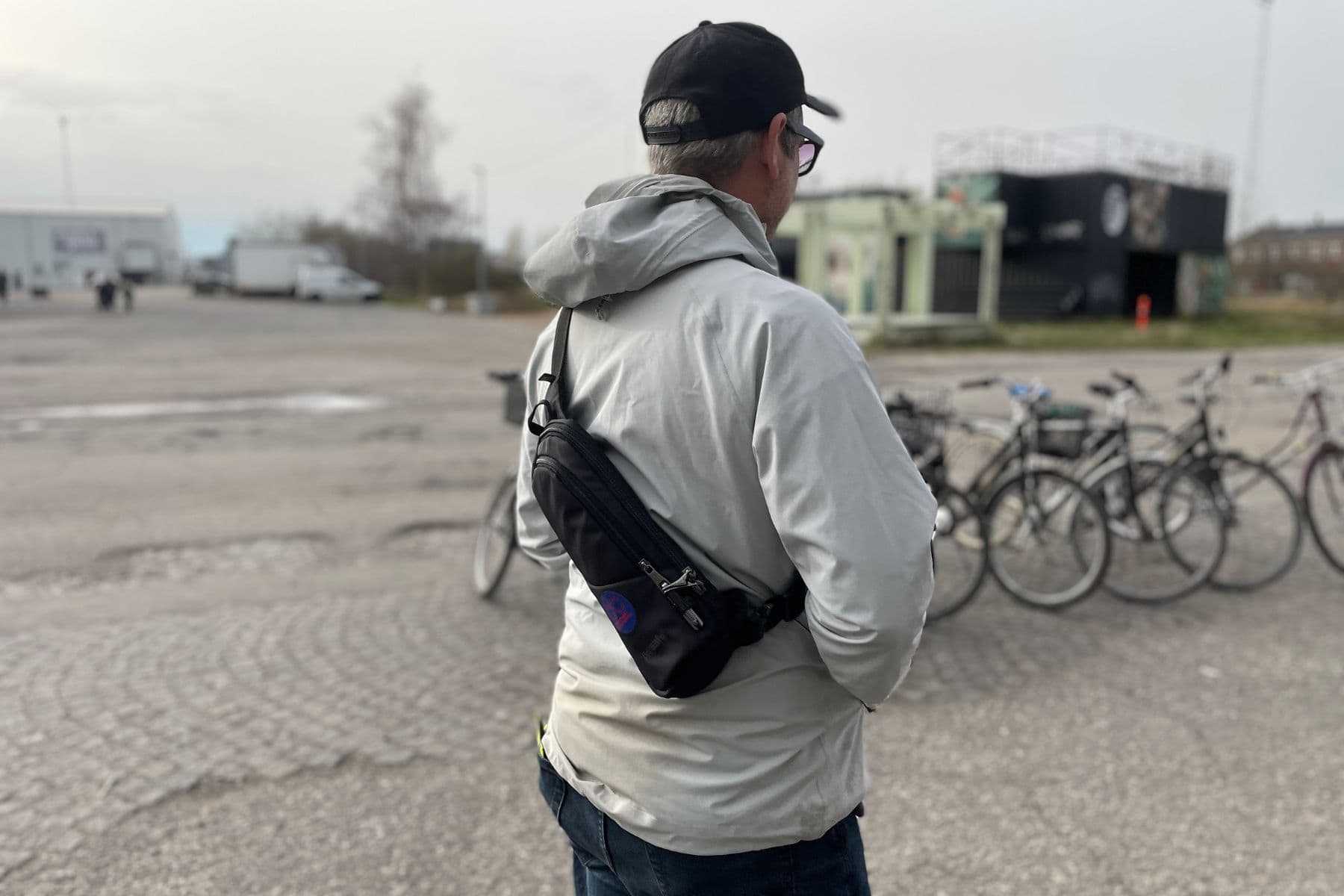 Pacsafe Vibe 150 Crossbody Sling Side Profile