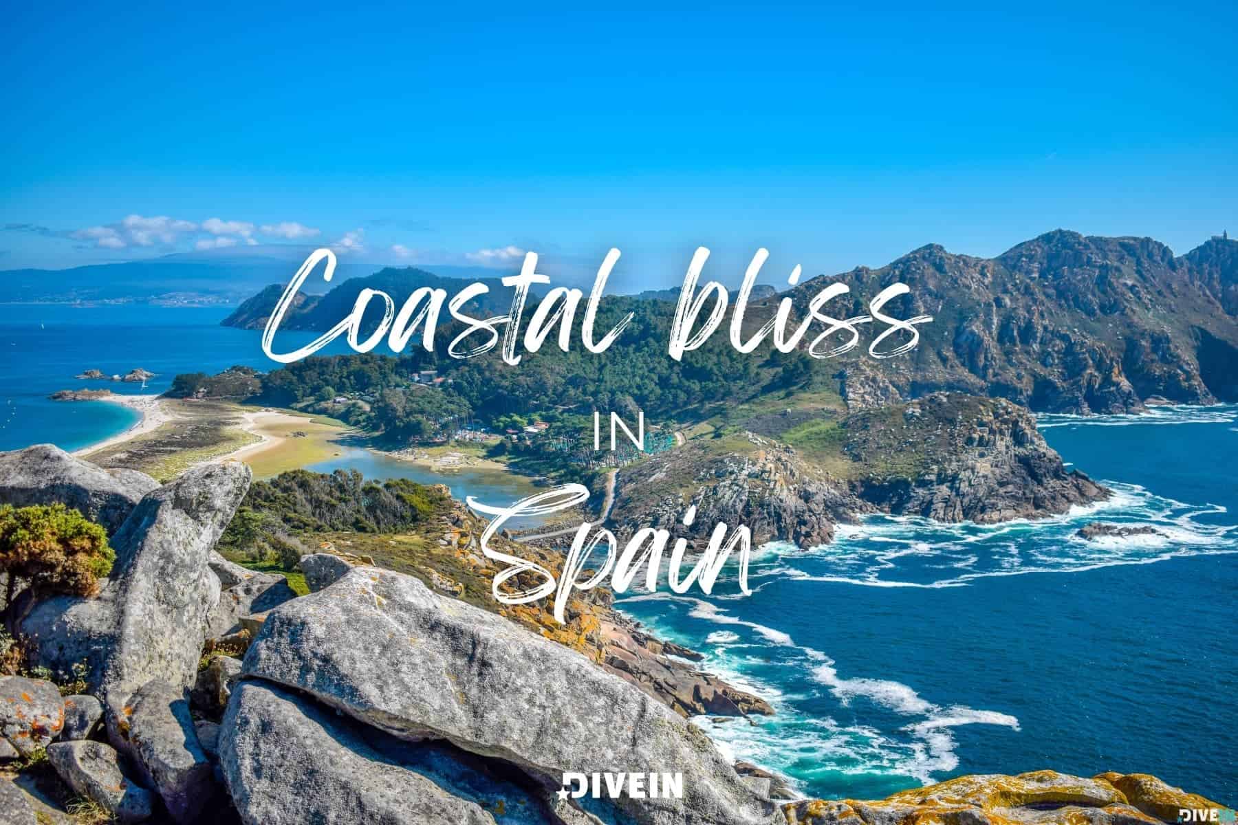 spain beach captions. coastal bliss in spain