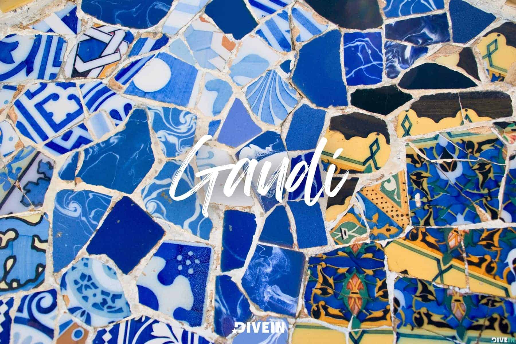 one-word spain instagram captions. gaudí.
