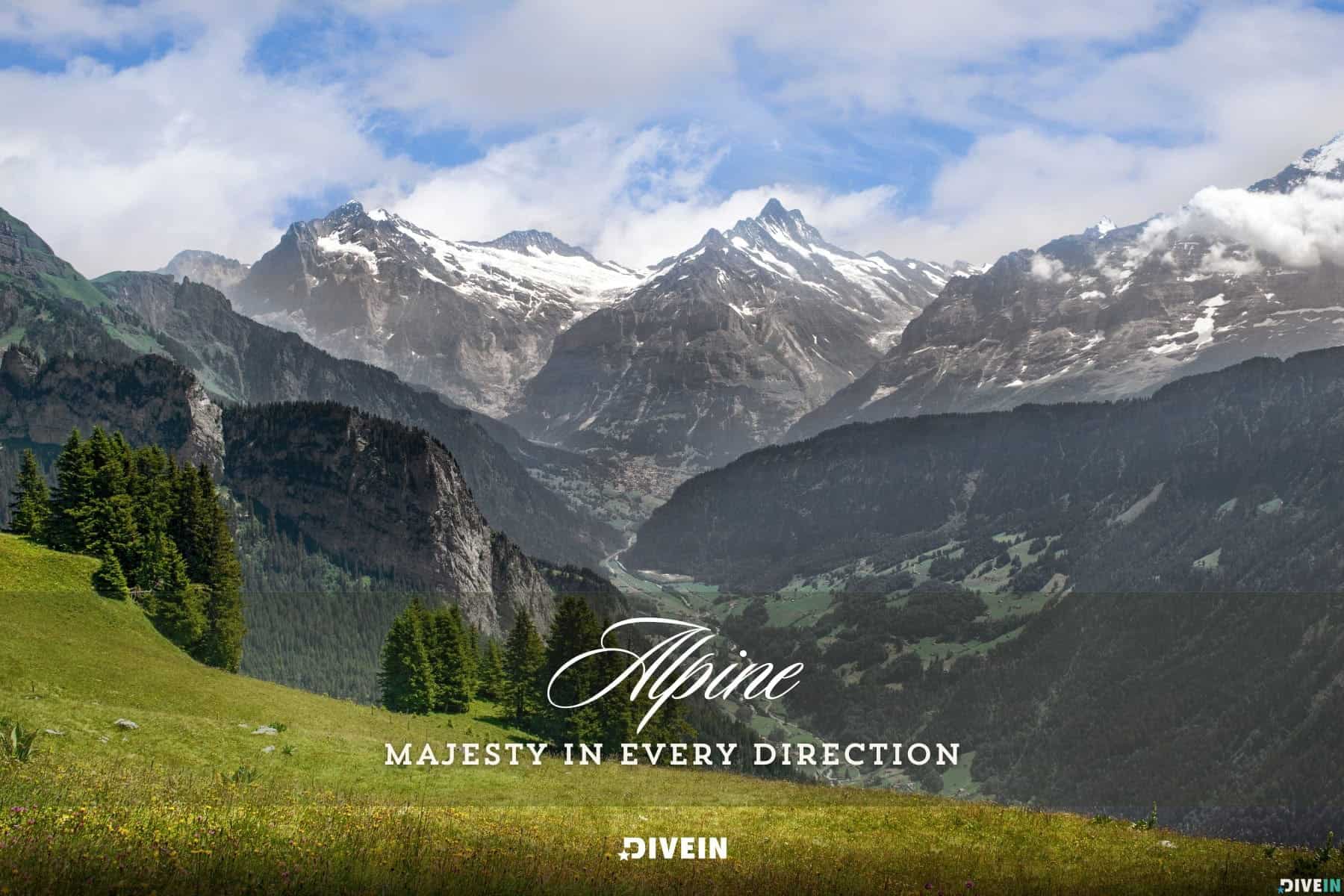 switzerland beauty captions