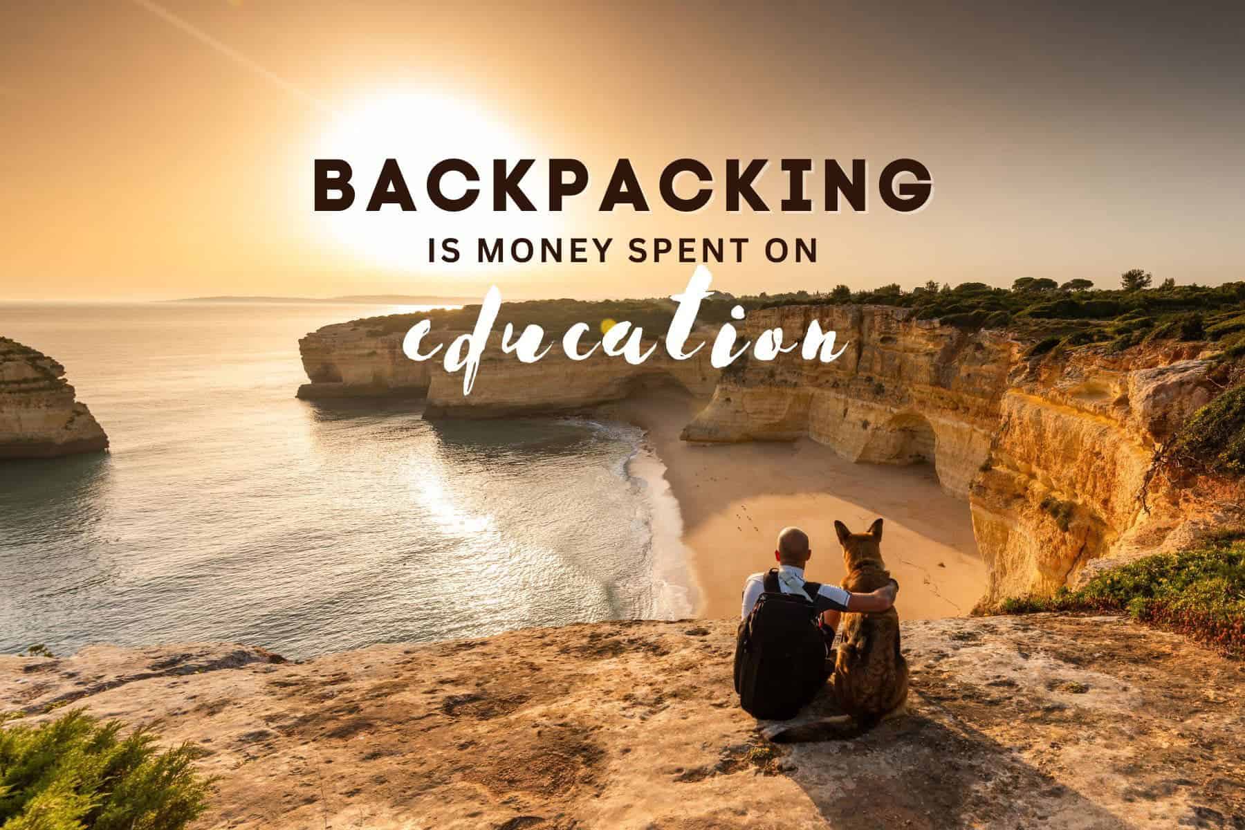 Travel Quote Backpack