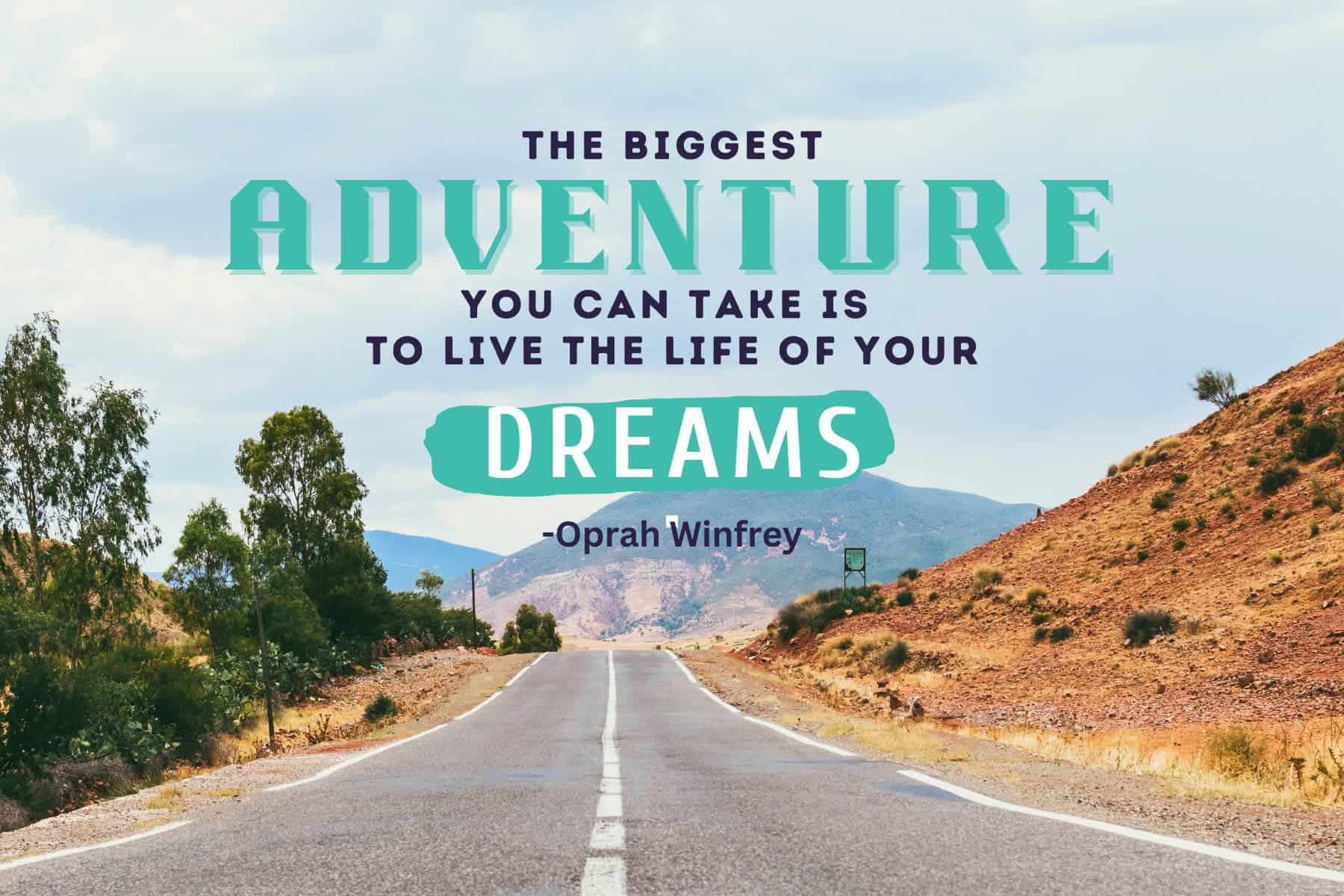 Travel Quote Big Adventure